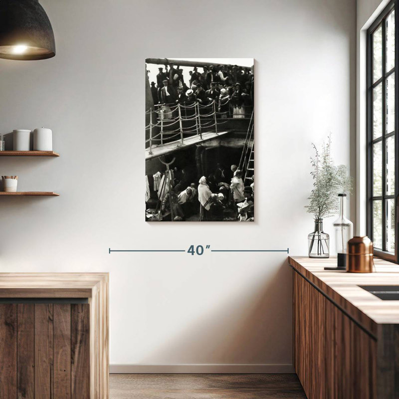Leisha The Steerage 1907, H 36 po x l 24 po