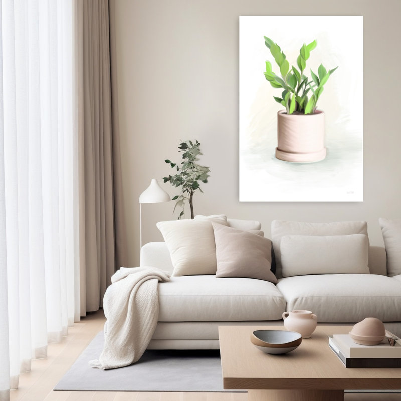 «Everyday Plants III», art végétal contemporain, H 60 po x l 40 po