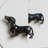 6 Piece Oversized Decorative Dachshund Novelty Knob Multipack