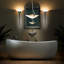 Antasia 1-Light Unique/Statement Bowl Pendant-175568193-175568221