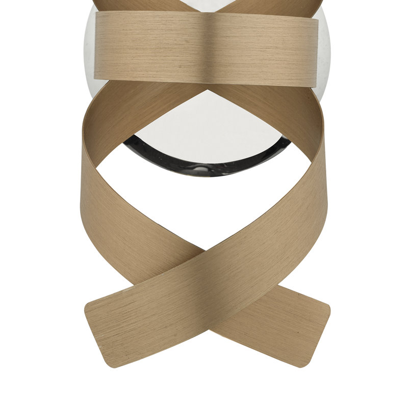 Mcelroy Flush Mounted Sconce, Brushed Copper