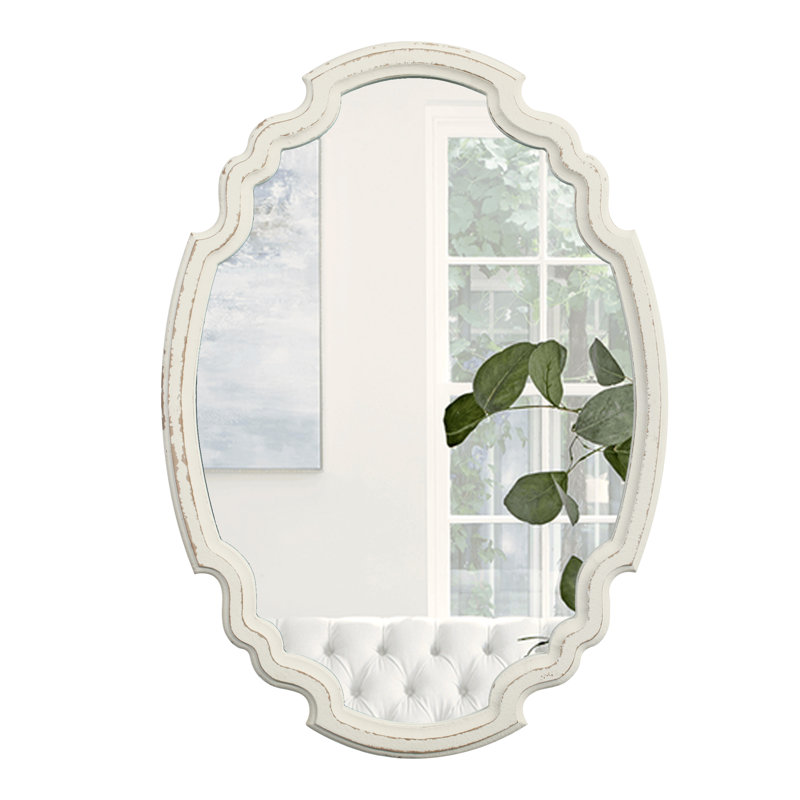 Miroir ovale sculpté Tiffie