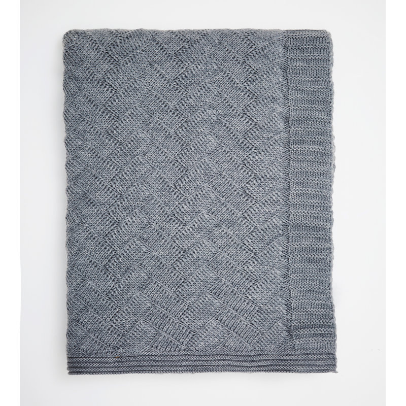 Estelle Knitted Throw Blanket