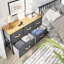 Commode de rangement avec 5 tiroirs de 2 tailles différentes-1265351180