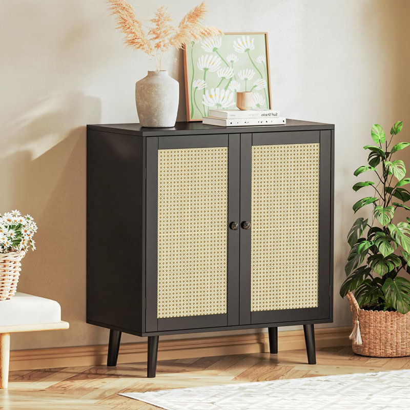 Antasek Accent Cabinet, Black