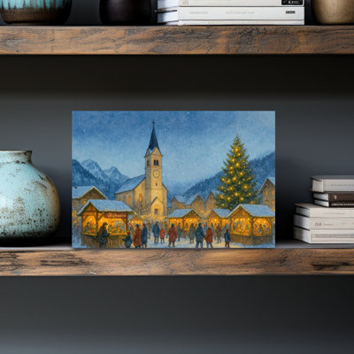Art contemporain, paysage pacifique romantique serein