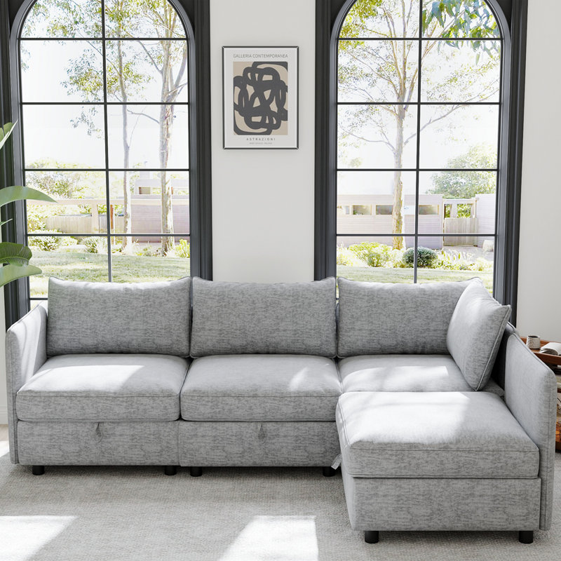 Modern Sofa Side Armrest For Modular Sofa Combo Parts Pair Of Armrests For Sectional Modular Couch