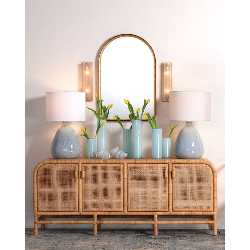 Arch Metal Mirror, Gold