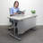 Frosted Acrylic Desk Mounted Modesty Panel-16489955-16489953-16489967