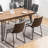 Aryven Industrial 7-Piece Dining Set, Antique Gray-900380956