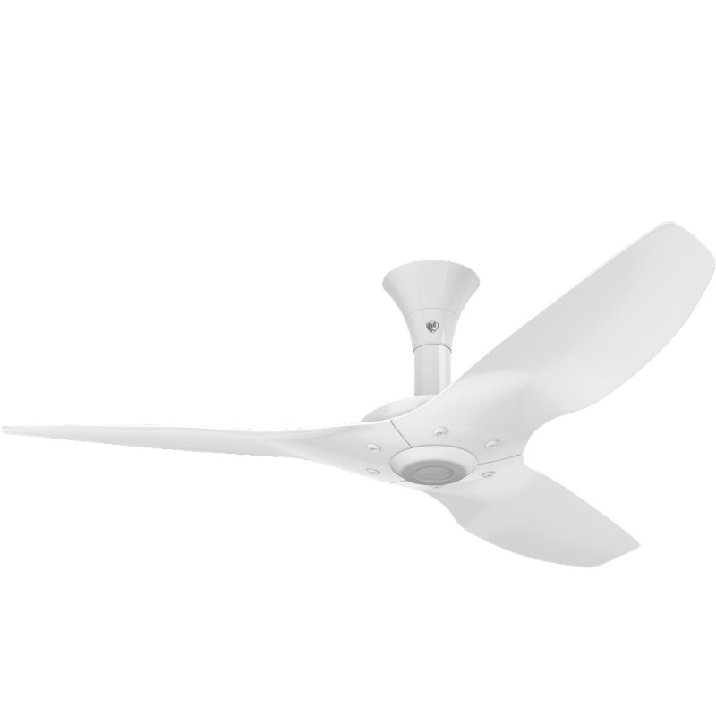 Haiku Smart Flush Mount Ceiling Fan, 52 inches, White