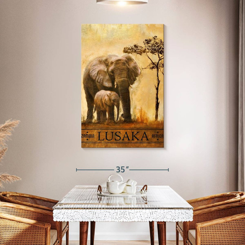 Brampt Lusaka, 48" H x 32" W