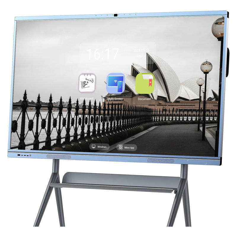 JYXCN Smart Board, révolutionnez votre espace! Tableau blanc interactif à écran tactile tout-en-un avec système double et partage de nuage pour l'éducation et le bureau