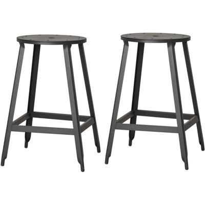 Titus Counter Stool with Metal Frame