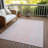 Fernelle Pink Washable Indoor-Outdoor Rug - -355576049