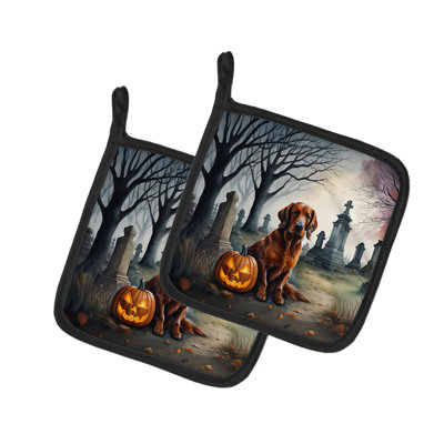 Paire de porte-casseroles d'Halloween