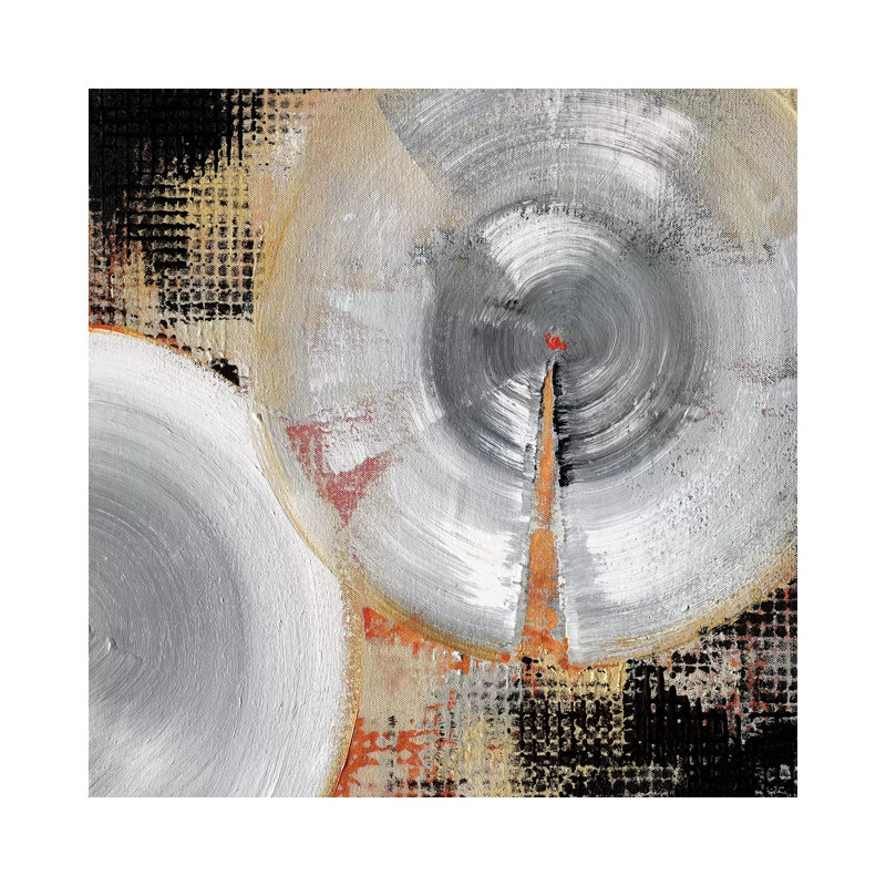 Circle Abstract II by NOAH - Wrapped Canvas Gallery-Wrapped Canvas Giclée, 30.48 cm H x 30.48 cm W