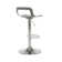 Vahig Swivel Adjustable Height Counter Stool with Metal Frame