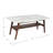 Roseleaf Marble Top Coffee Table-1605255478