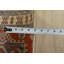 Tapis en laine rouge 3 pi 10 po x 5 pi 10 po one-of-kind noué la Hetherington