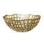 Sierra Brass Decorative Bowl