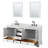 Deborah 72'' Double Bathroom Vanity with Marble Top-98284205-59132585