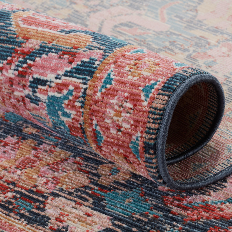 Forand Oriental Indoor / Outdoor Rug, Rectangle 9'6" x 12'7"