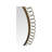 Squiggle Round Mirror Bronze-1070467559