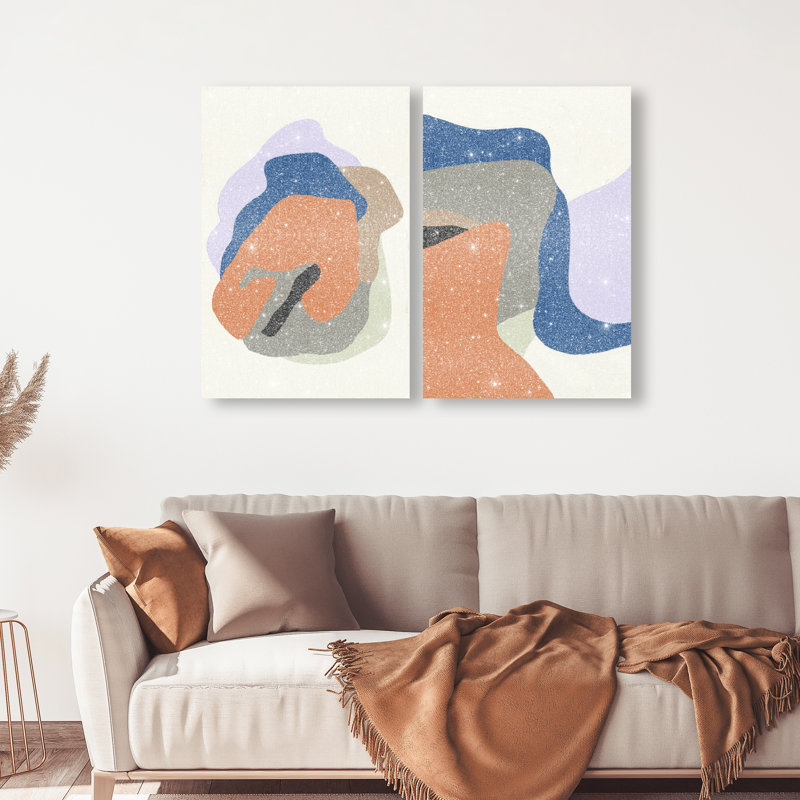 Together Set Set by Oliver Gal, 30"H x 45"W, Gallery Wrapped