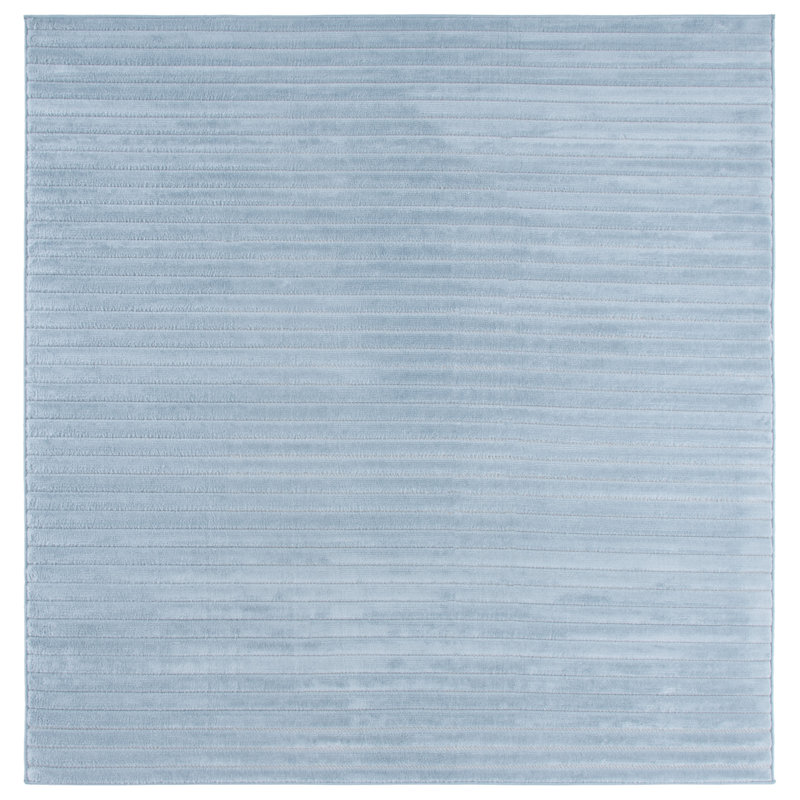 Tapis bleu Selena 682, Carré 6 pi 7 po