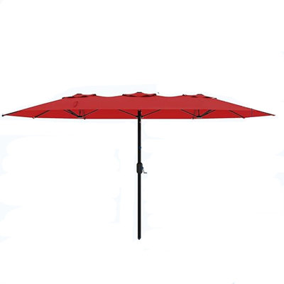 108'' Double-Side Rectangular Market Pool Umbrellas without Base