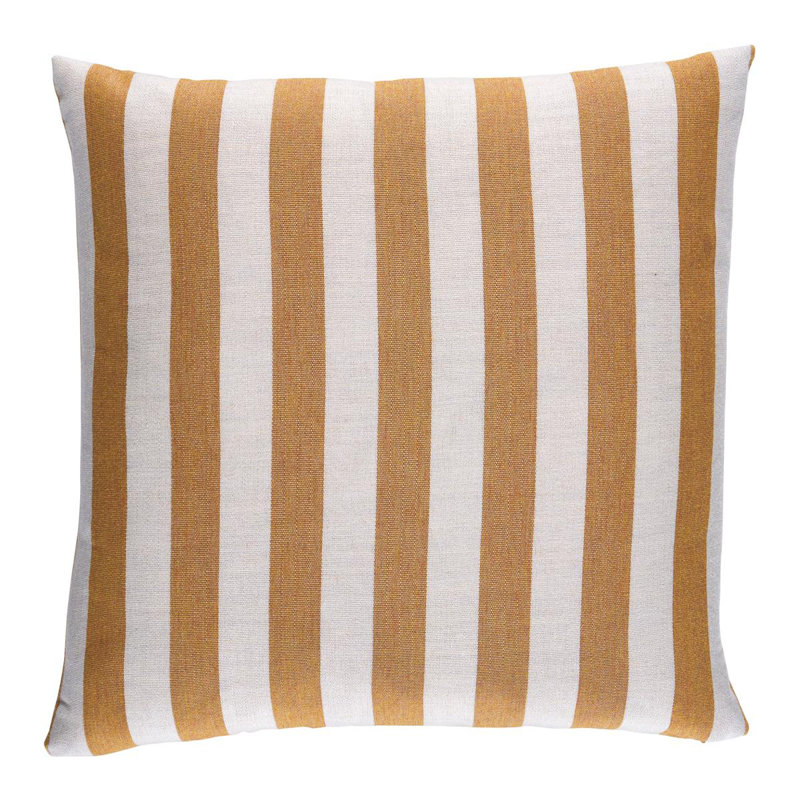 Hanson Square Indoor/Outdoor Pillow Cover & Insert, Yellow, Square 20"