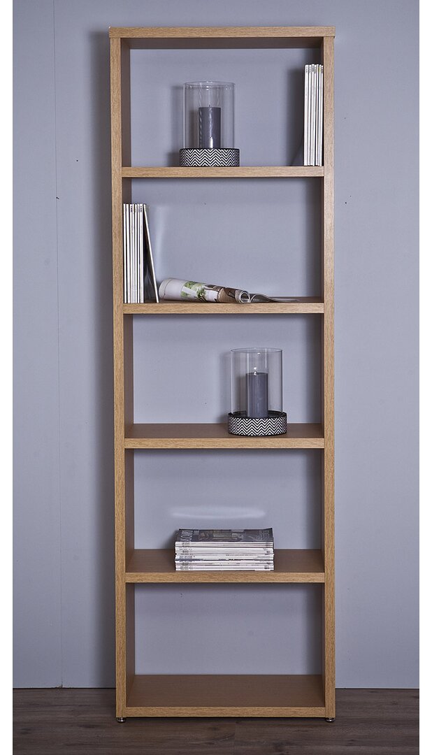 Standard-Bücherregal Brantley 208 x 66 cm