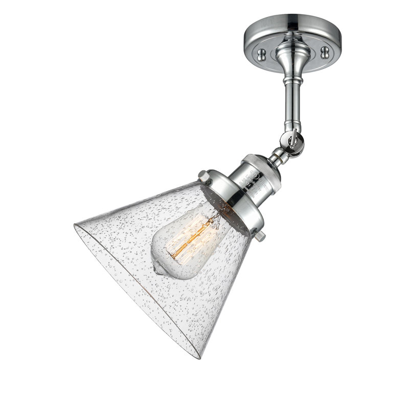 Aldona Armed Sconce, Polished Chrome