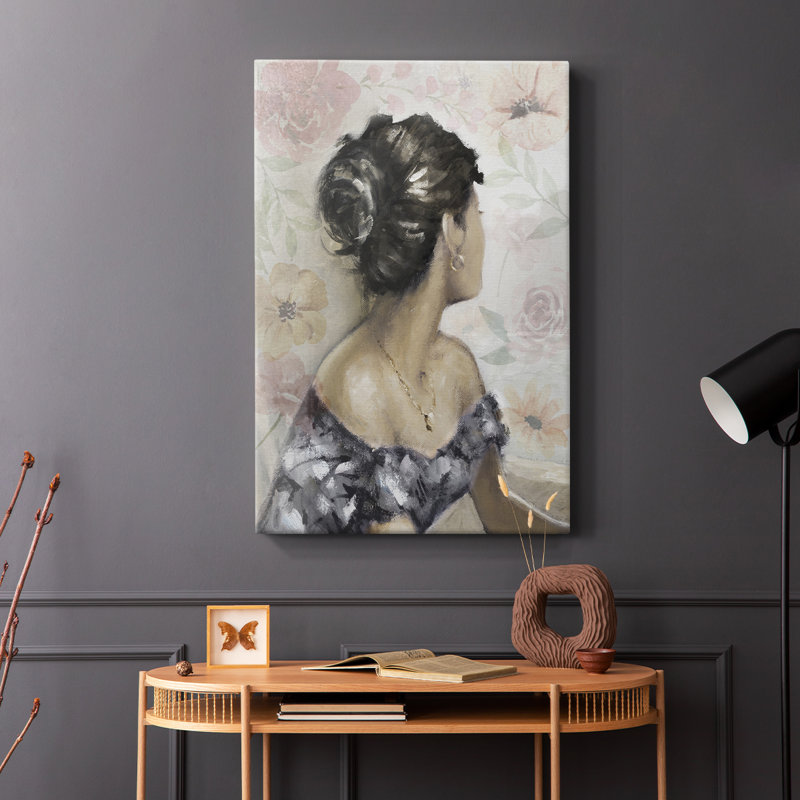 Regard romantique - Cavas enveloppés de galerie, H 12 po x l 8 po