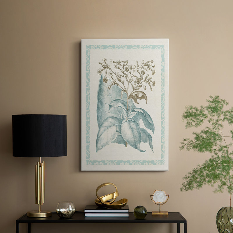 Bleu saule Besler I - galerie sur mesure Cavas, H 60 po x l 40 po