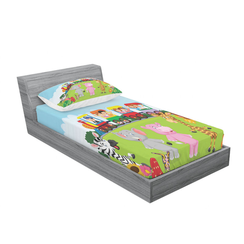 Microfiber Sheet Set, Twin XL Sheet Set with Fitted Sheet