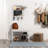 Hershall Floating Shelf with Hooks-1745139829