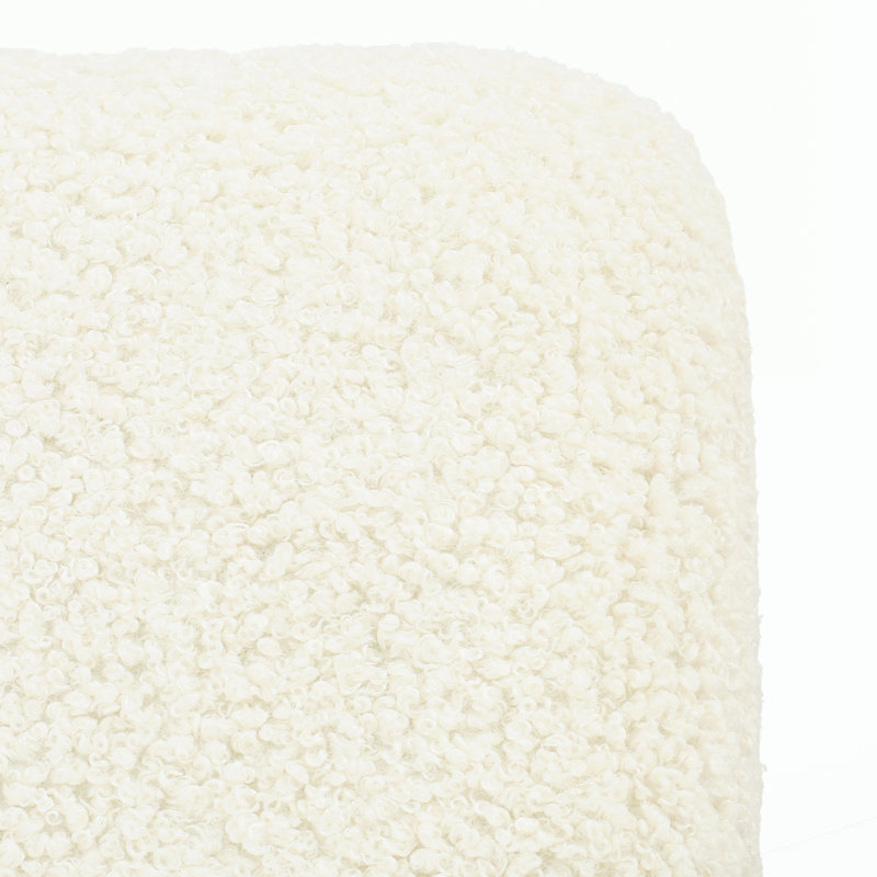 Repose-pieds confortable, blanc