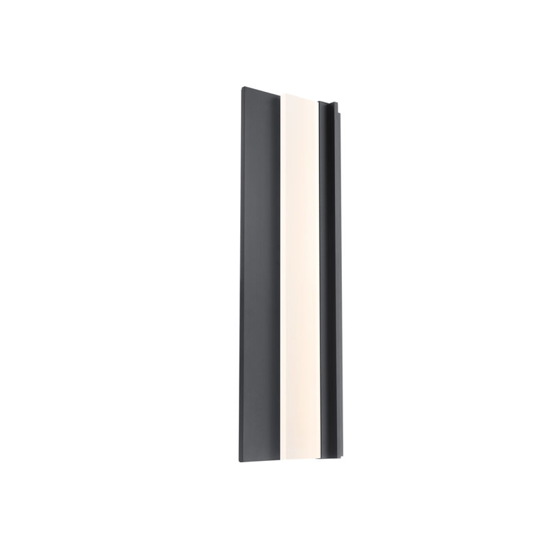Plafonnier encastré d'extérieur à DEL Enigma, H 27 po x l 3,875 po x P 9,625 po, 22,5 W