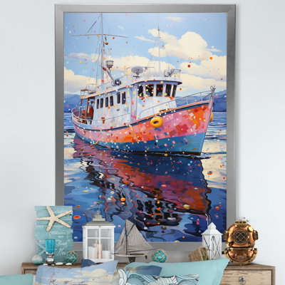 Fishing Alaskan Crab Boat - Coastal Boat Wall Art