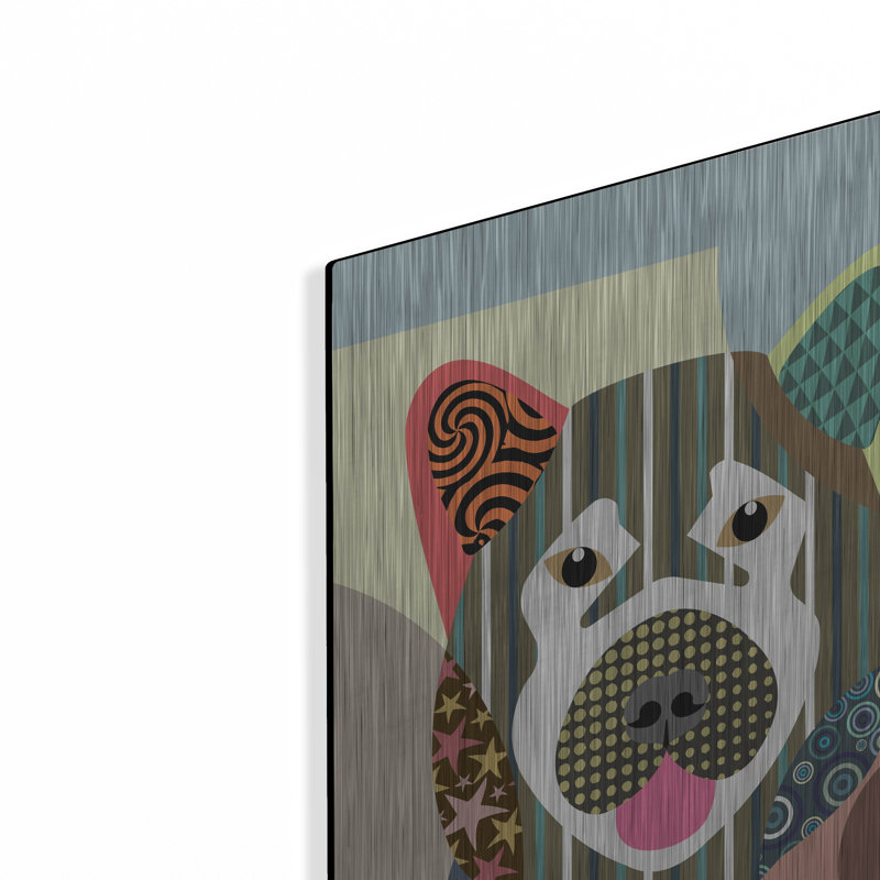 «Akita Dog» par Lanre Adefioyue, H 16 po x l 12 po