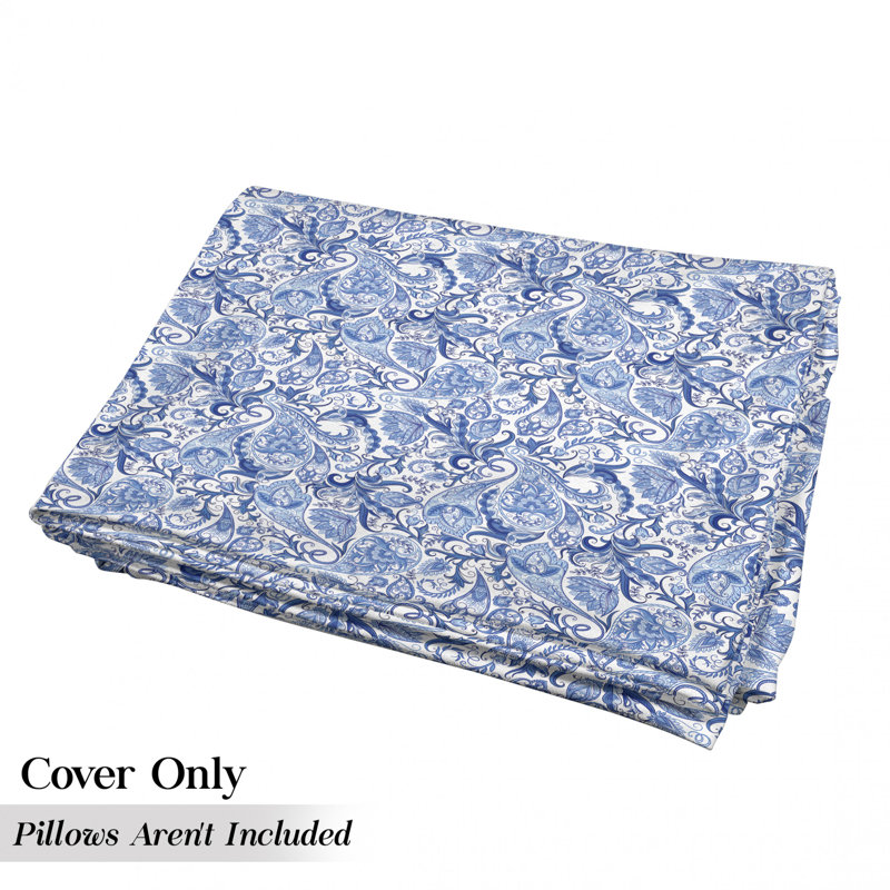 Housse de coussin d'extérieur à imprimé nature, H 2 po x l 27 po x P 88 po