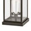Rheda Metal Outdoor Post Lantern