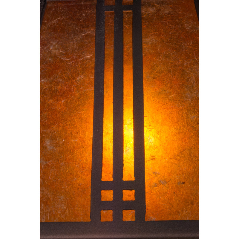 Luminaire suspendu géométrique 1 lumières lanterne Yoshida