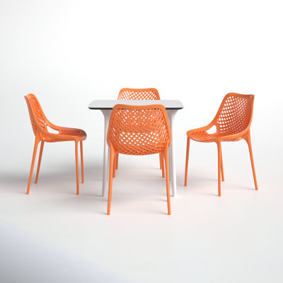 Farrah Square 4 - Person 31.5" Long Dining Set