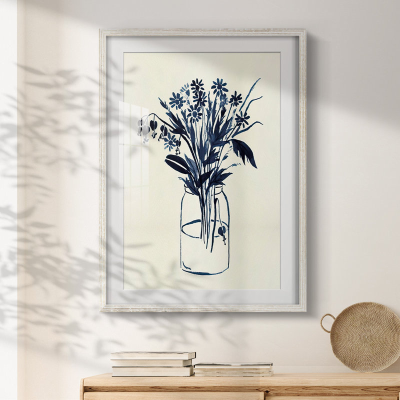 Longeville - Toile tendue avec châssis, H 28,5 po x l 20,5 po
