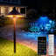 Lumières de sentier basse tension Lumary Smart, lumières de sentier paysager avec changement de couleur RVBAI, application / télécommande, étanche IP65