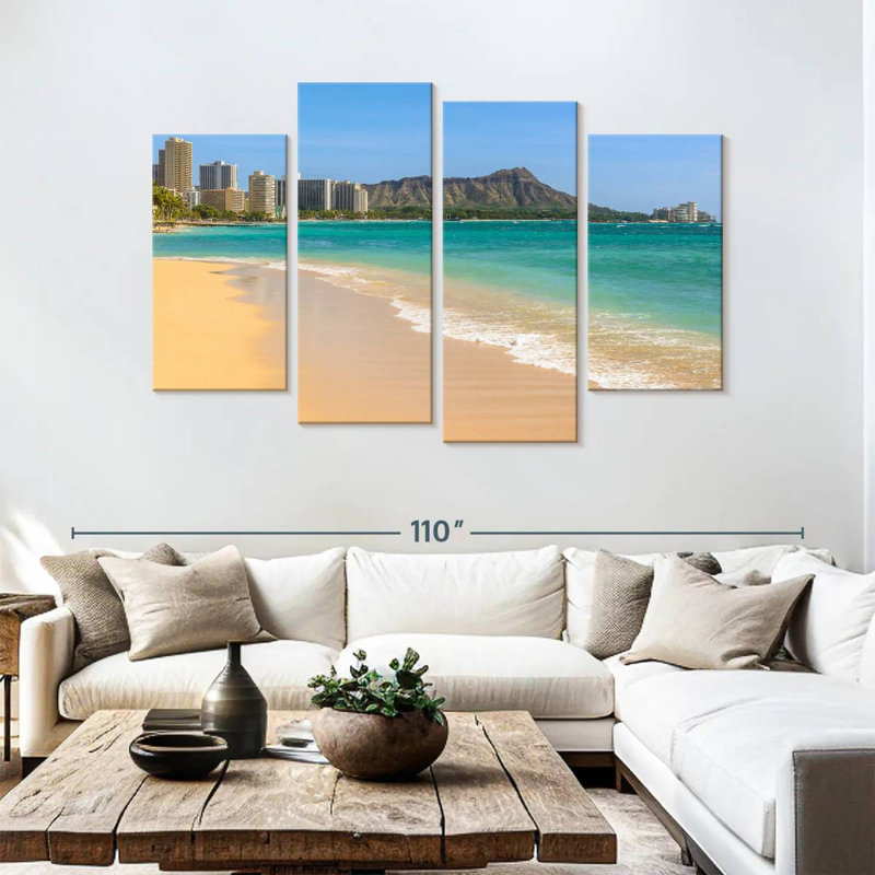 Gillard Waikiki Gillard Gold Coast, H 54 po x l 84 po