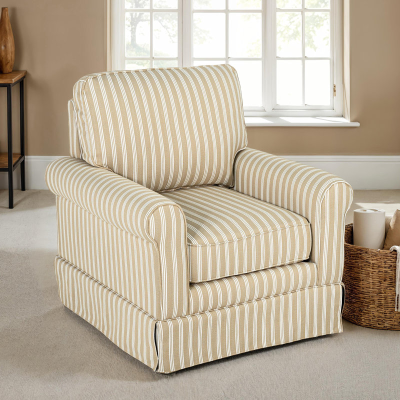 Chaise pivotante Frye, Brun